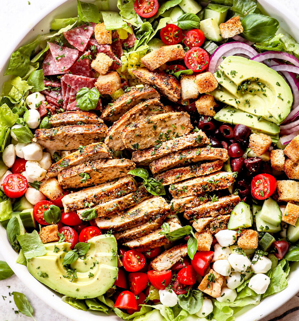 Mediterranean Chicken Salad