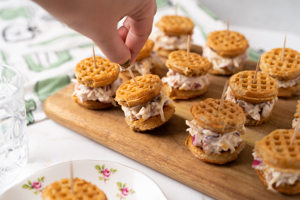 Chicken Salad Waffles