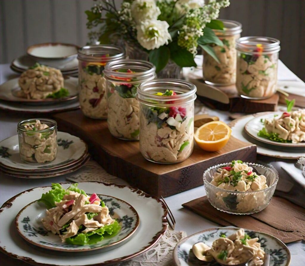 serving styles of chicken salad