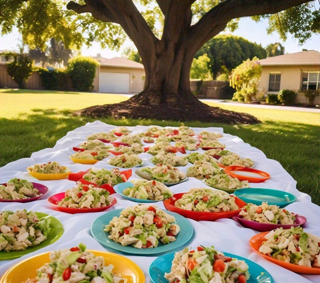 Chicken salad on Picnics and Outdoor Parties