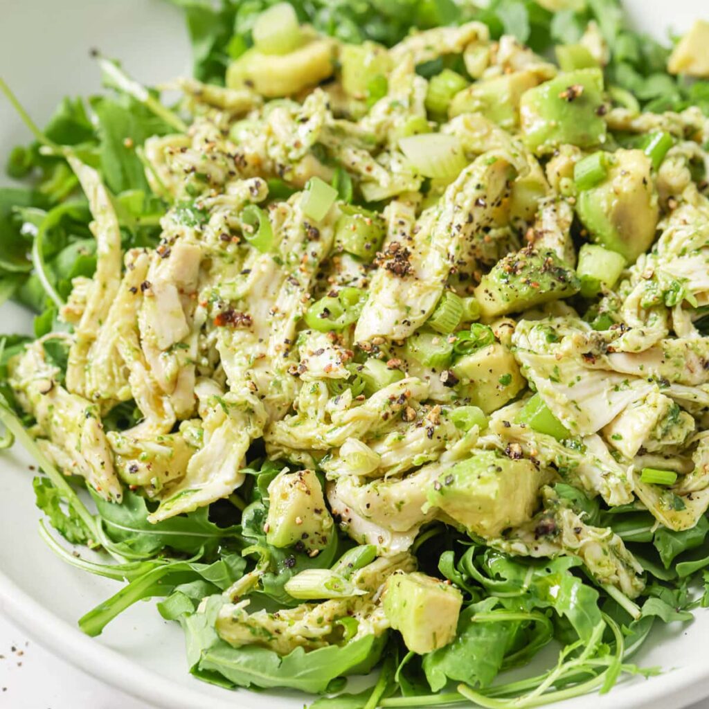 Avocado in Chicken Salad