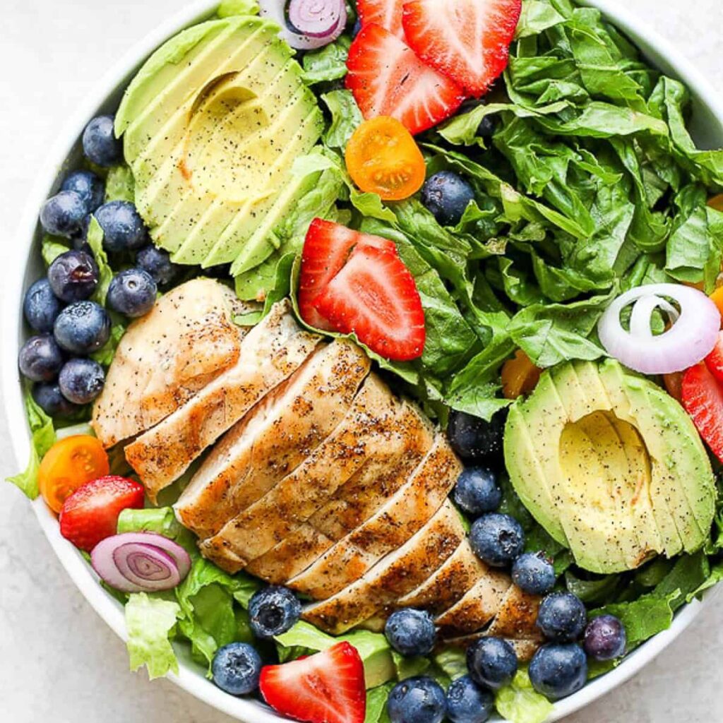 Chicken Salad with Fruit