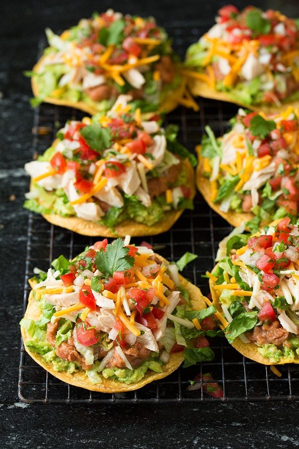 Chicken Salad Tostadas 